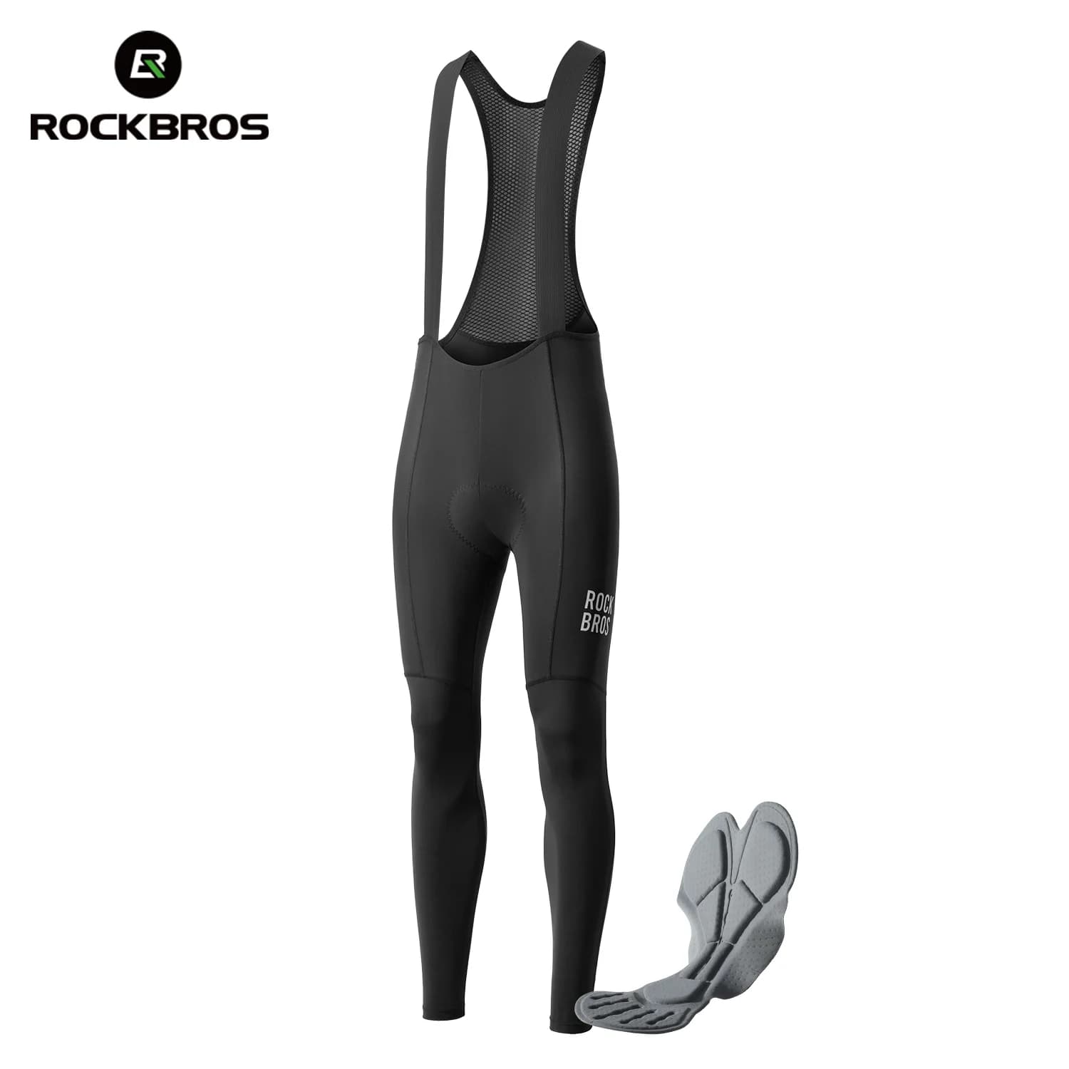 Calça de Ciclismo Masculina Alta Elasticidade com Reflectivos