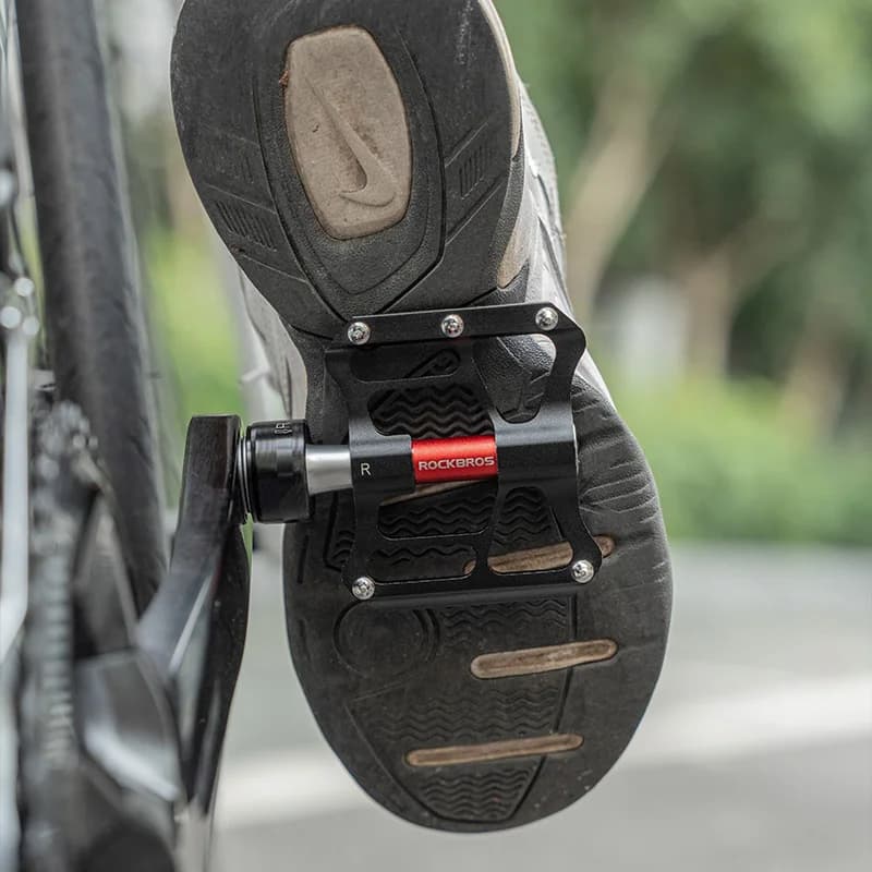 Pedais de Bicicleta em Alumínio com Liberação Rápida e Antiderrapante