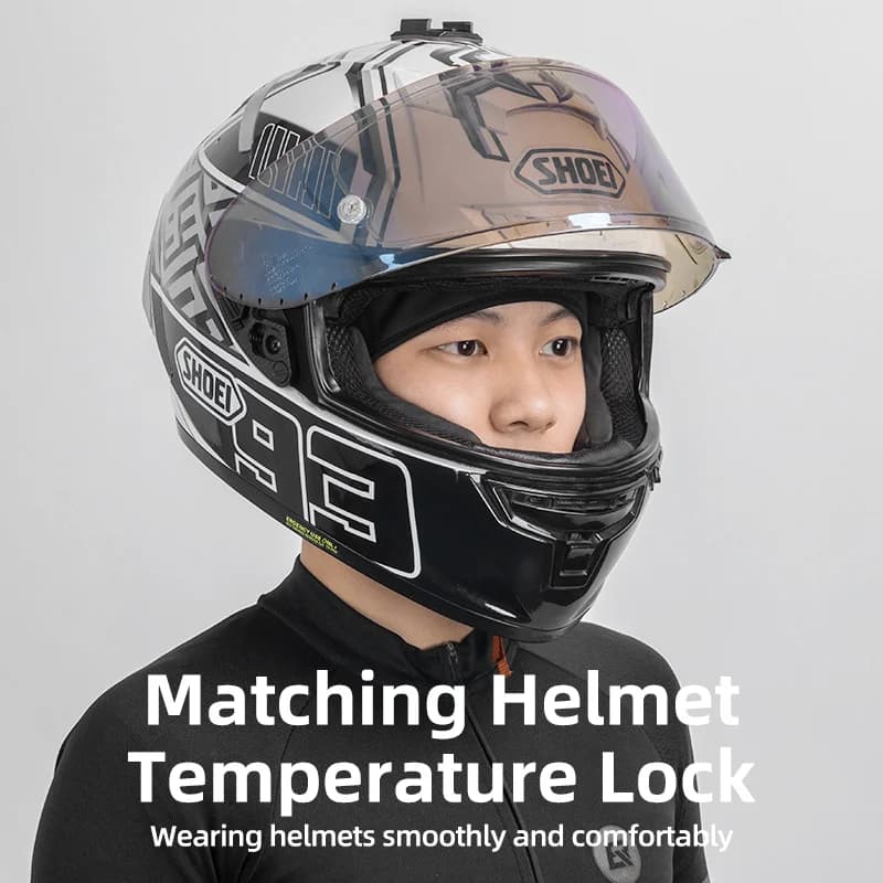 Gorro de Ciclismo Térmico Antivento em Fleece para Inverno