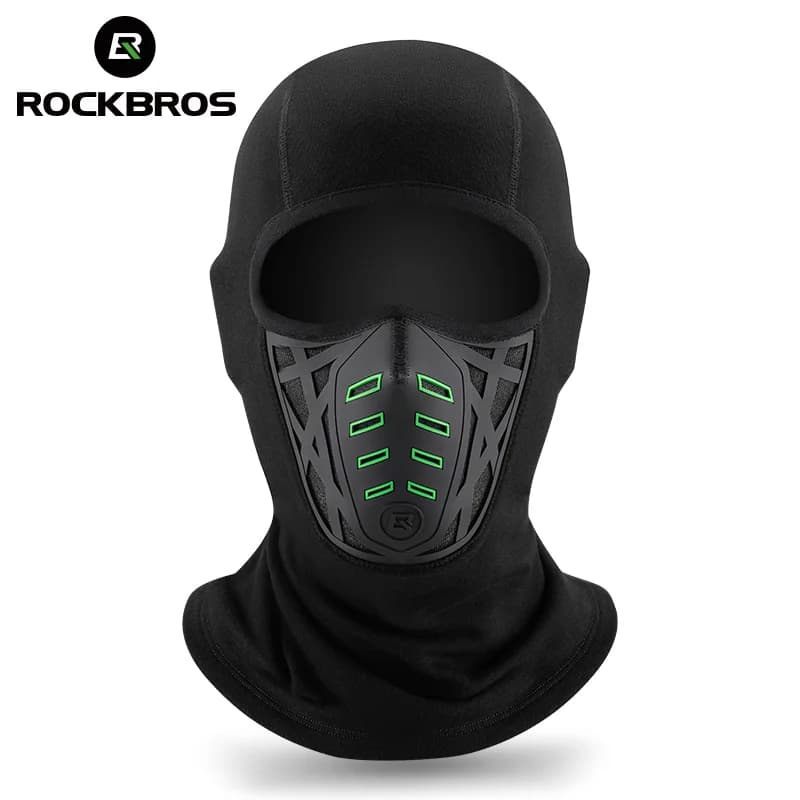 Balaclava Facial Completa Antivento Térmica para Ciclismo de Inverno