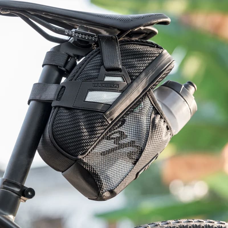 Bolsa de Armazenamento Reflexiva para Selim de Bicicleta