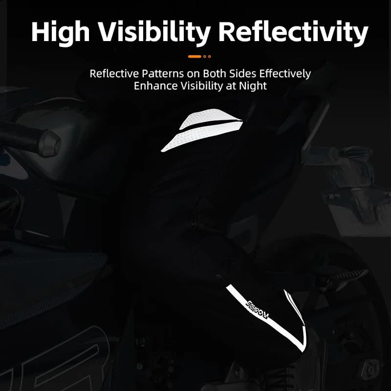 Calças de Motociclismo Térmicas Corta-Vento em Fleece para Inverno