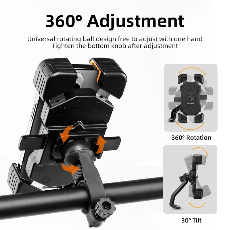 Suporte Universal para Celular de Bicicleta 360 Graus