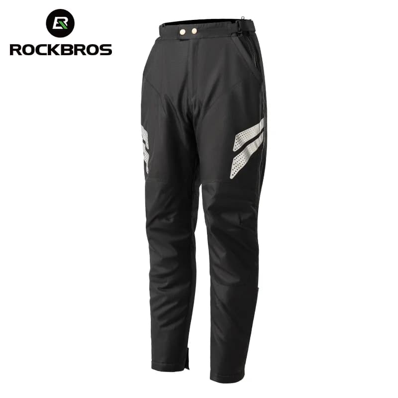 Calças de Motociclismo Térmicas Corta-Vento em Fleece para Inverno