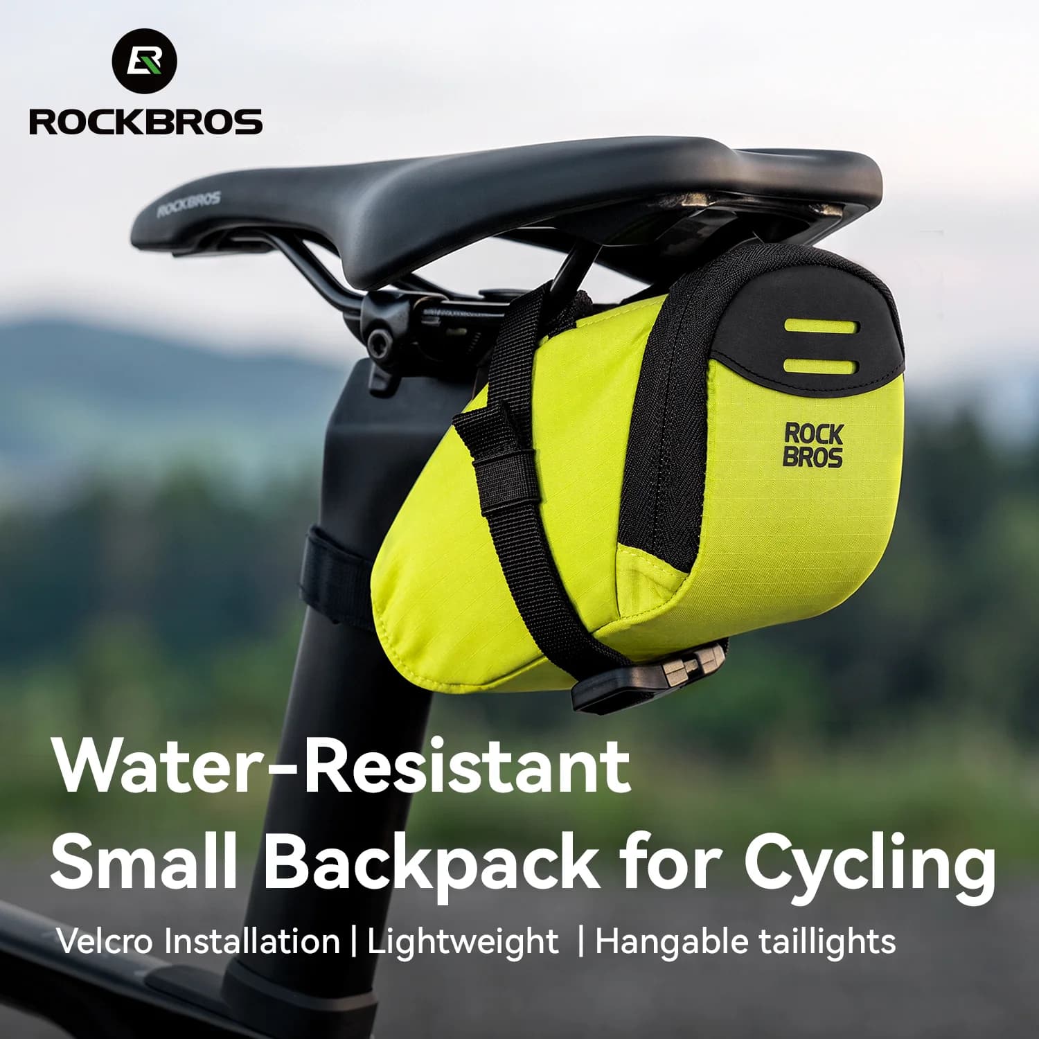 Bolsa Mini Portátil de 0,4L para Banco Traseiro de Bicicleta
