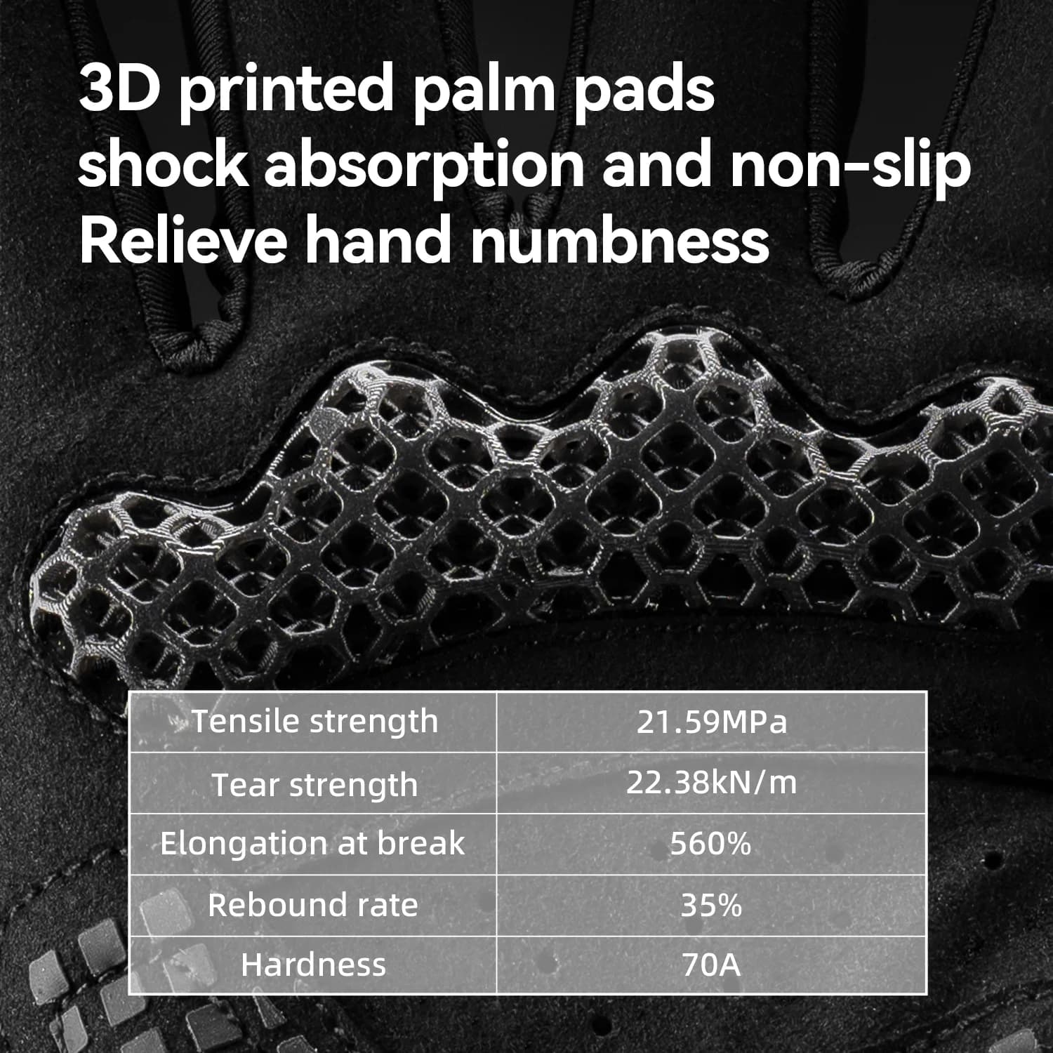 Luvas de Ciclismo com Dedos Inteiros e Absorção de Impacto