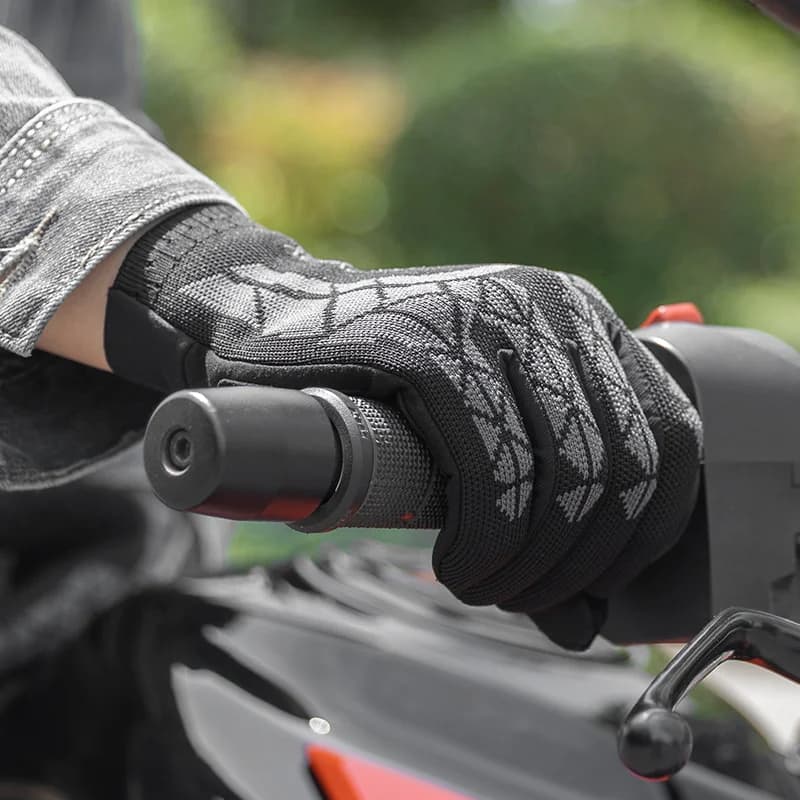 Luvas de Ciclismo de Dedo Inteiro Transpiráveis com Touchscreen
