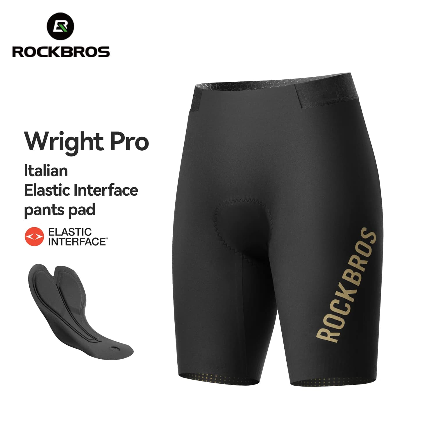 Cueca Ciclismo Masculina Elástica e Respirável com Almofada