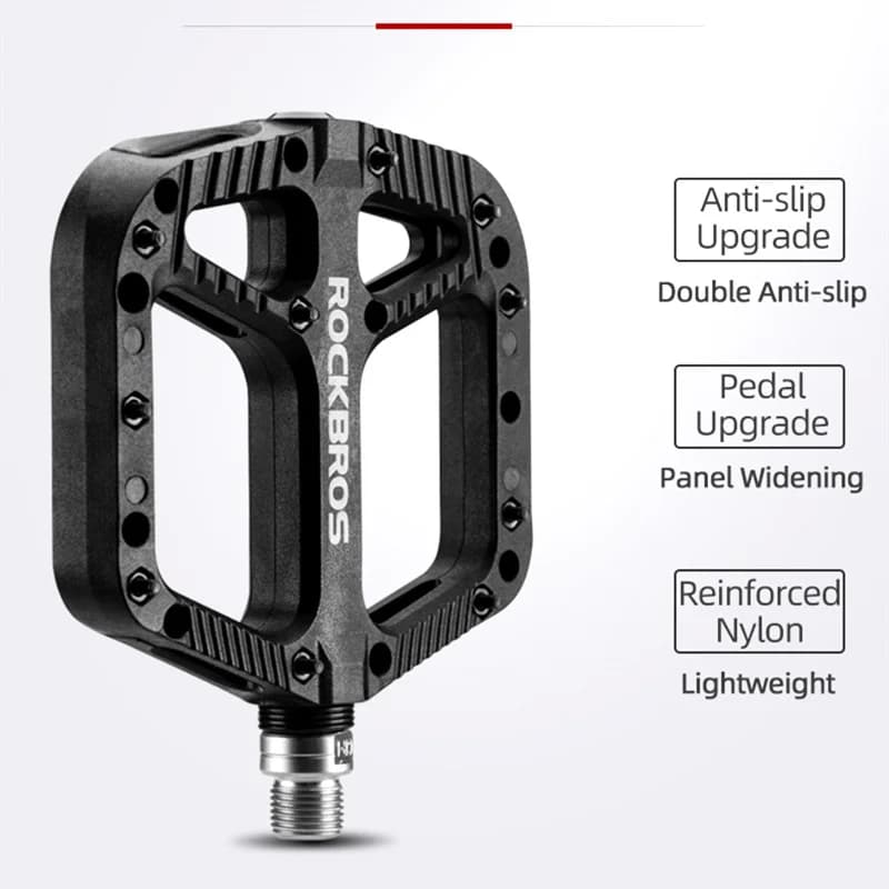 Pedais Platos Ultraleves de Nylon para Bicicleta